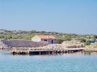 Rybářský dům na ostrově Radelj Murter