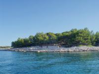 Rybářský dům na ostrově Radelj Murter Chorvatsko