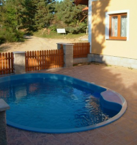 Rekreační vila s bazénem, Podskalí - Orlická přehrada