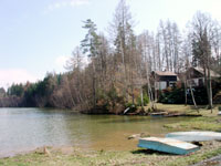 Rekreační chata Vysočina - vodní nádrž Želiv