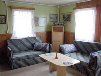 Chata Slapy - obývací pokoj
