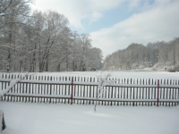 Chata Český Krumlov - okolí v zimě